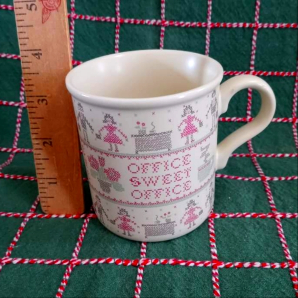 Vintage 1985 Coffee Mug " OFFICE SWEET OFFICE"